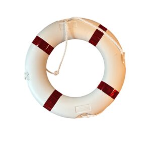 Livboj 61 cm - röd-vit livboj